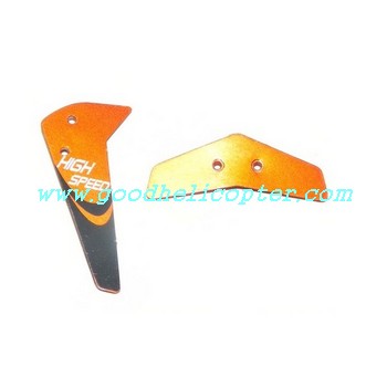 jxd-339-i339 helicopter parts tail decoration set (orange color)